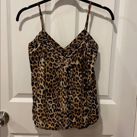 Express Silky Animal Print Cami EUC - Picture 2 of 11